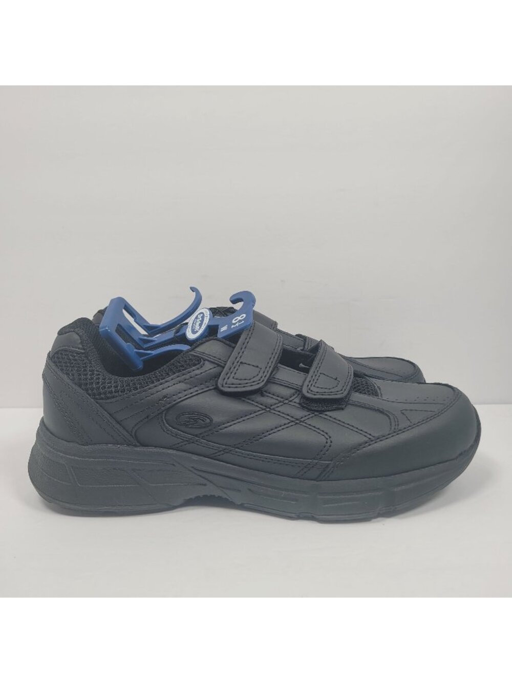 Dr. Scholl's Men's Black Brisk Weight Dual Strap Wide Width Shoes US Size 8.5W - Picture 1 of 8